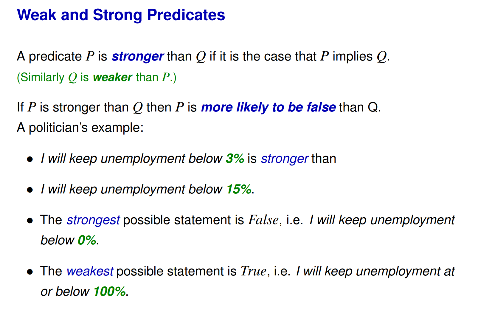 Diagram of preconditions and postconditions showing weaker preconditions and stronger postconditions preserving LSP